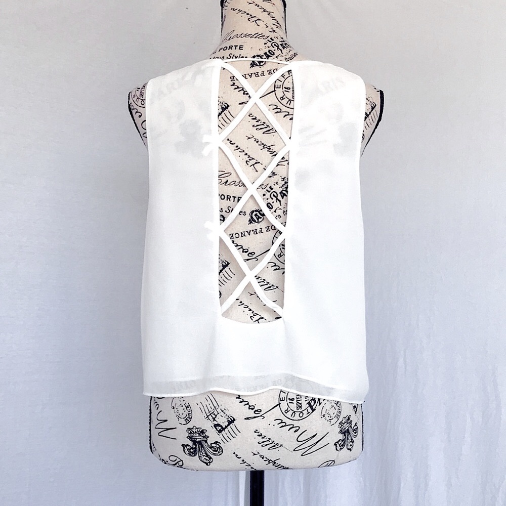 Tobi | Criss-cross/Open-back Top | S/P